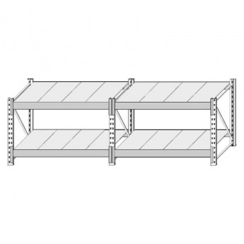 Стеллаж металлический СтА 2.2-850х2165х605 мм NAN 16510