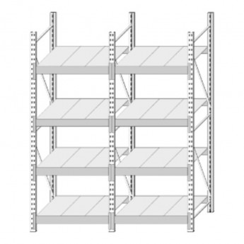 Стеллаж металлический СтА 4.2-2040х1665х605 мм NAN 16513