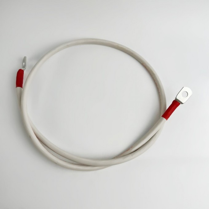 Перемычка аккумуляторная 1 м, 25 мм² красный-красный NAN 16833