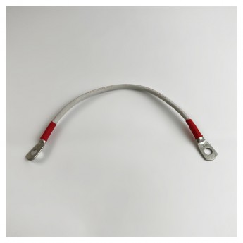 Перемычка аккумуляторная 0,25 м, 10 мм² красный-красный NAN 16835