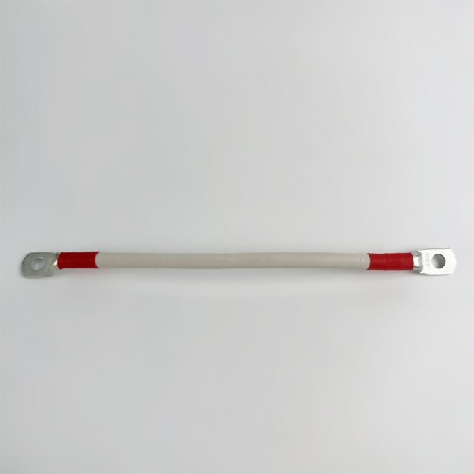 Перемычка аккумуляторная 0,25 м, 25 мм² красный-красный NAN 16840