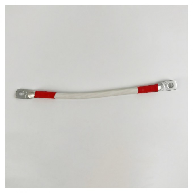 Перемычка аккумуляторная 0,25 м, 35 мм² красный-красный NAN 16842