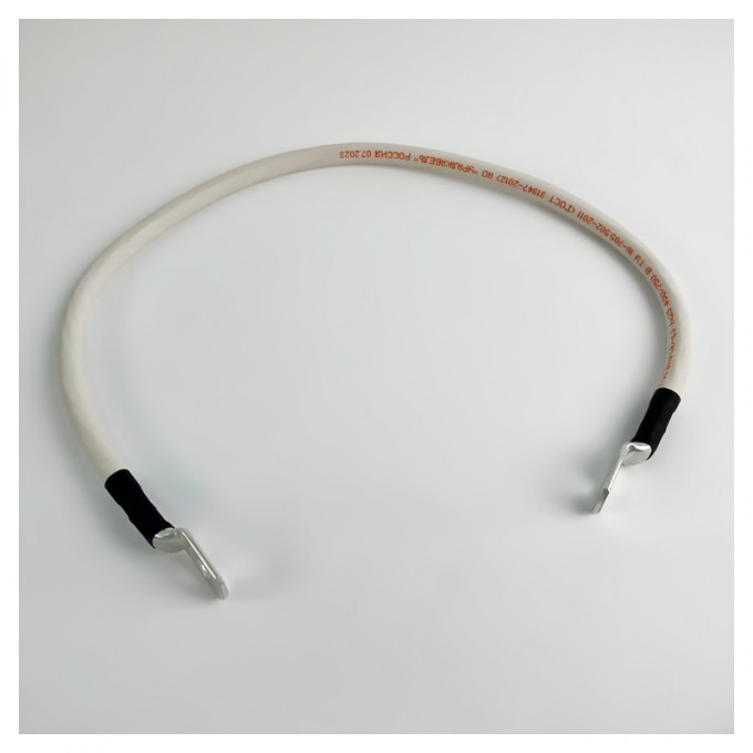 Перемычка аккумуляторная 0,5 м, 25 мм² черный-черный NAN 16852