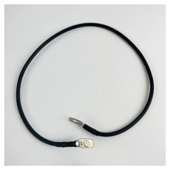 Перемычка аккумуляторная 0,5 м, 6 мм² черный-черный NAN 16856