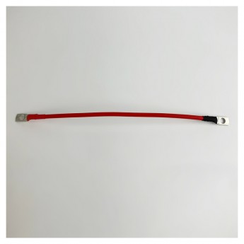 Перемычка аккумуляторная 0,25 м, 6 мм² черный-красный NAN 16862