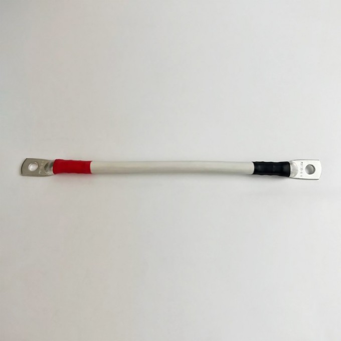 Перемычка аккумуляторная 0,25 м, 35 мм² черный-красный NAN 5634