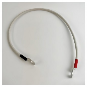 Перемычка аккумуляторная 0,5 м, 6 мм² черный-красный NAN 9209